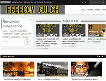 Tablet Screenshot of freedomgulch.com